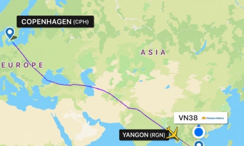 Woman gives birth on flight from Denmark to Ho Chi Minh City