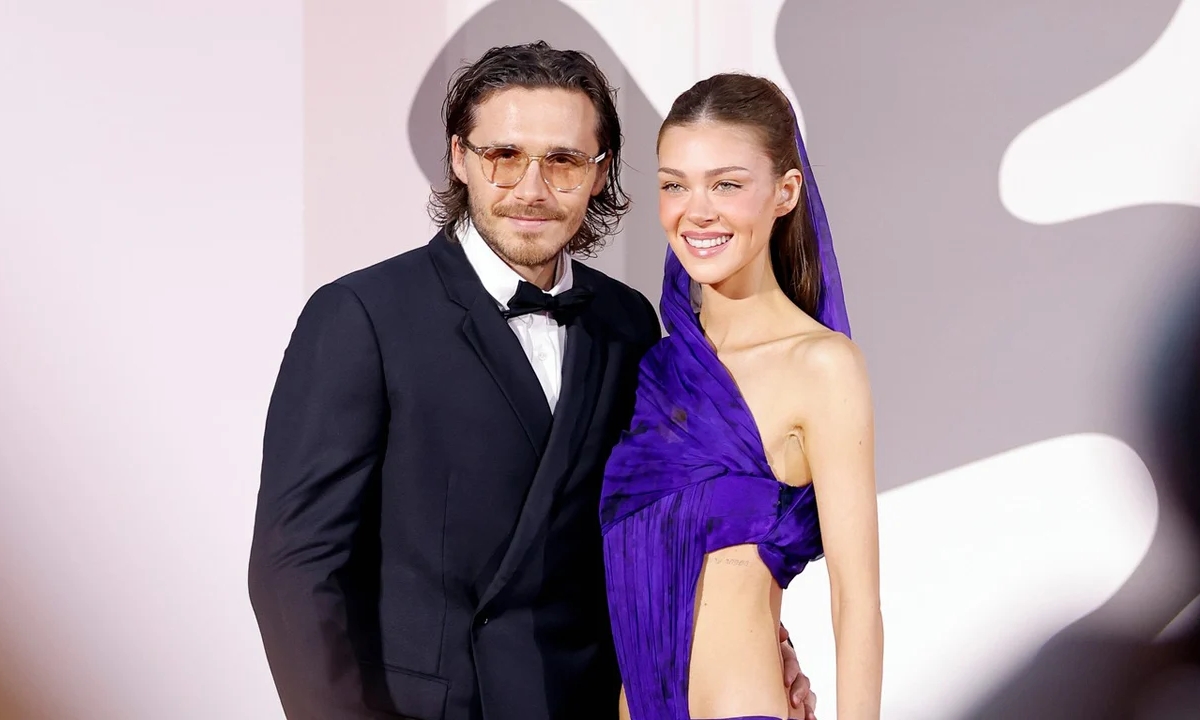 Brooklyn Beckham and wife captivate on Venice red carpet