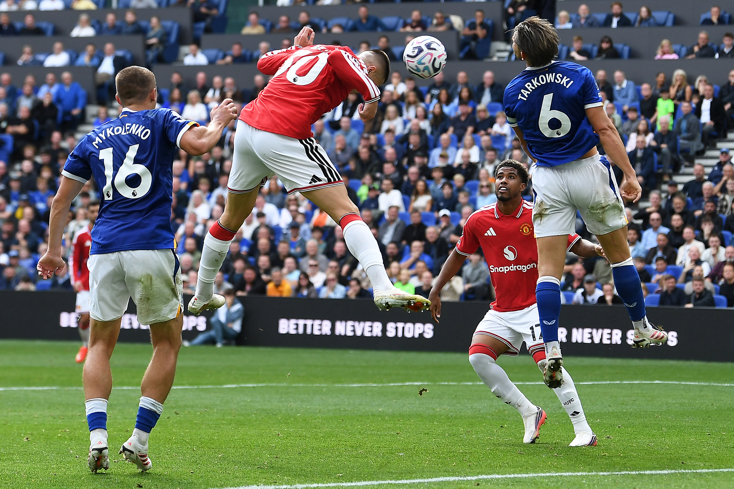 Everton 2-2 Man Utd