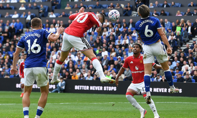 Everton 2-2 Man Utd