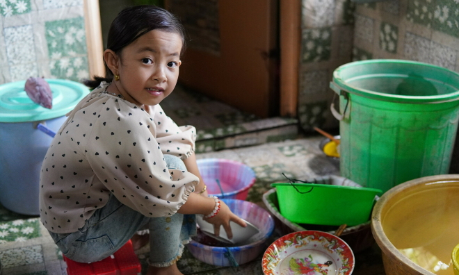 The fear of the orphaned schoolgirl