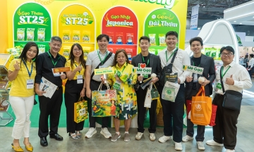 Me Gao connects the value of Vietnamese rice to the international market