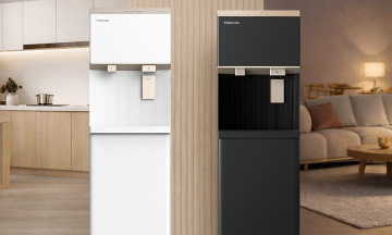 Toshiba water purifier integrates automatic ice making feature