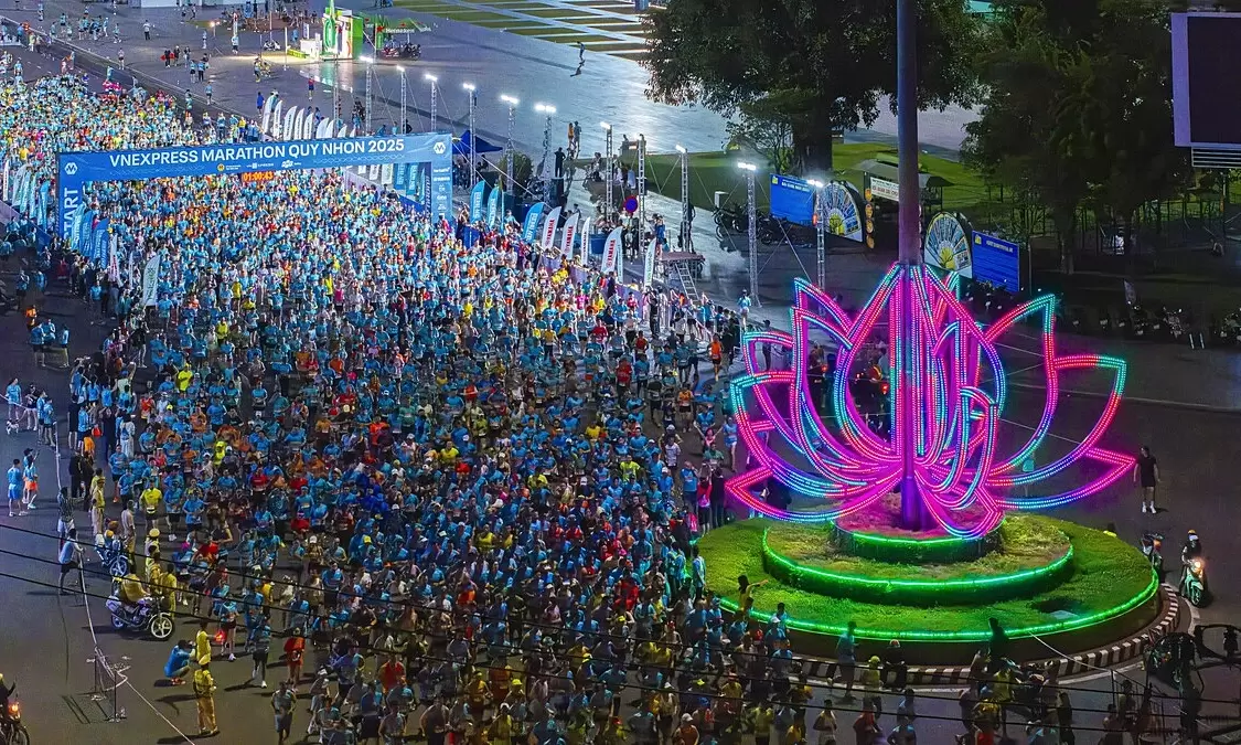 VnExpress Marathon Quy Nhon 2026 course embraces coastal route