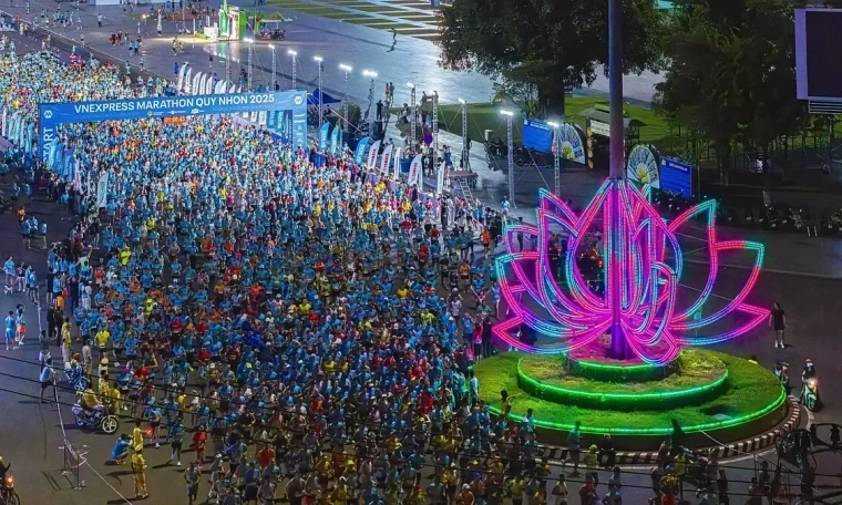 VnExpress Marathon Quy Nhon 2026 course embraces coastal route