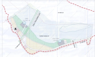 Proposed land use map for seven wards along the Red River
