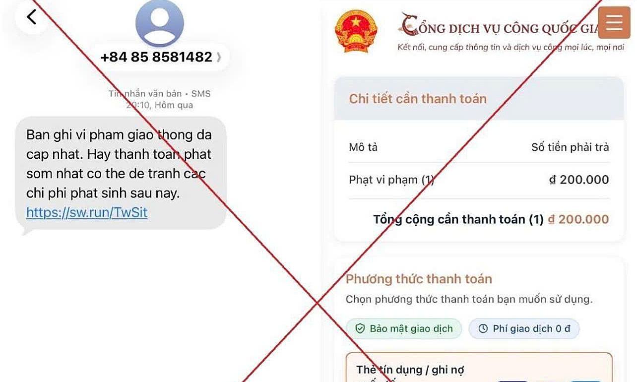 Scam offering '50% early payment discount for traffic fines' to steal bank accounts