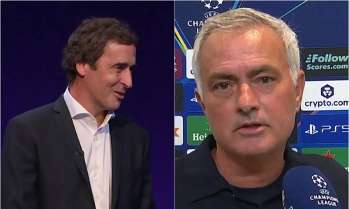 Mourinho annoyed with Raul Gonzalez