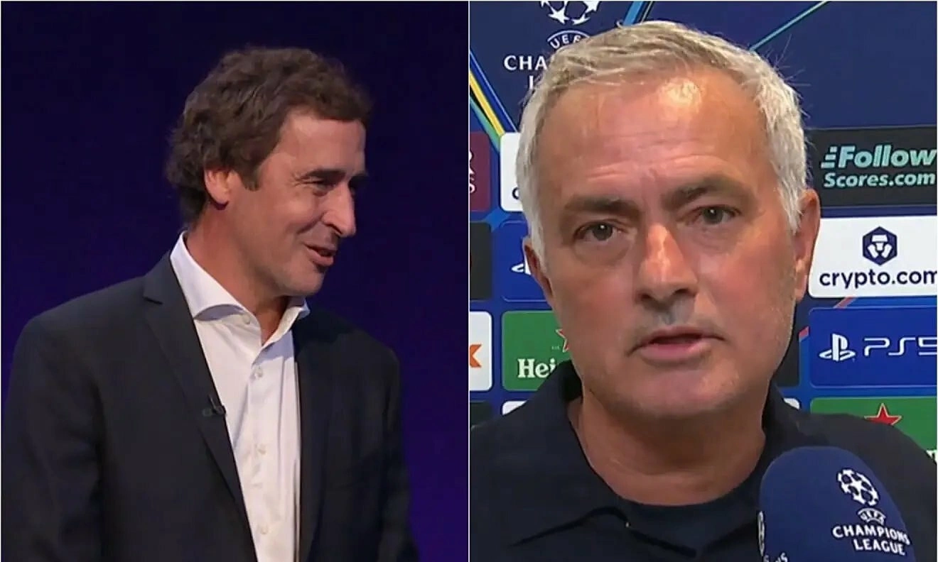 Mourinho annoyed with Raul Gonzalez