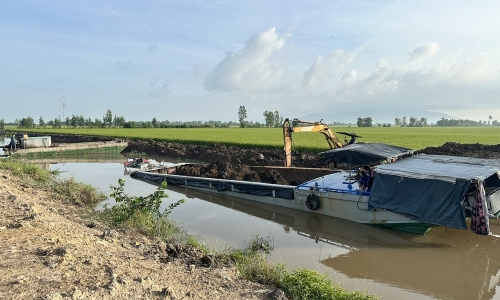 Man prosecuted for illegal canal soil excavation