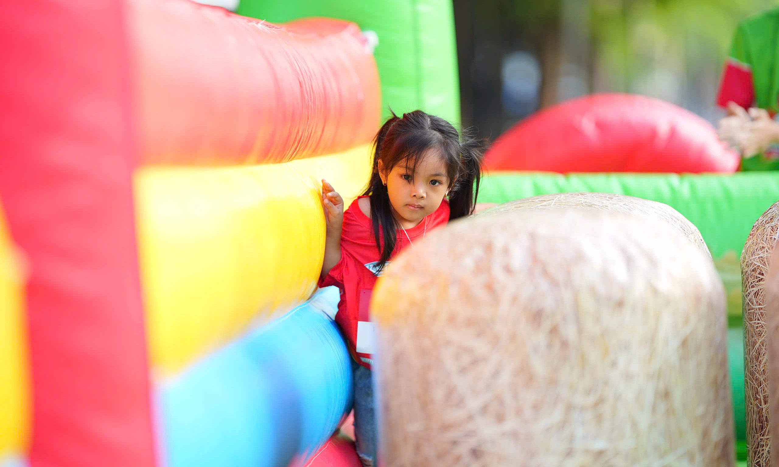 5 activity zones for children at Kun Marathon Quy Nhon race