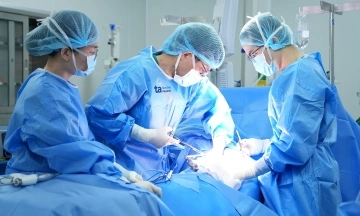 Necrotizing lung tumor causes respiratory failure