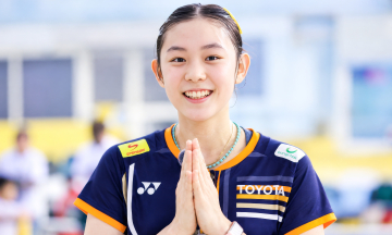 Thai badminton 'hotgirl' Sarunrak Vitidsarn impresses at Vietnam Open 2026
