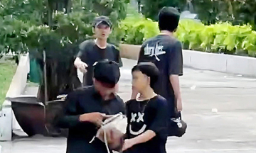 Group arrested for assaulting woman, robbing handbag in Ho Chi Minh City center