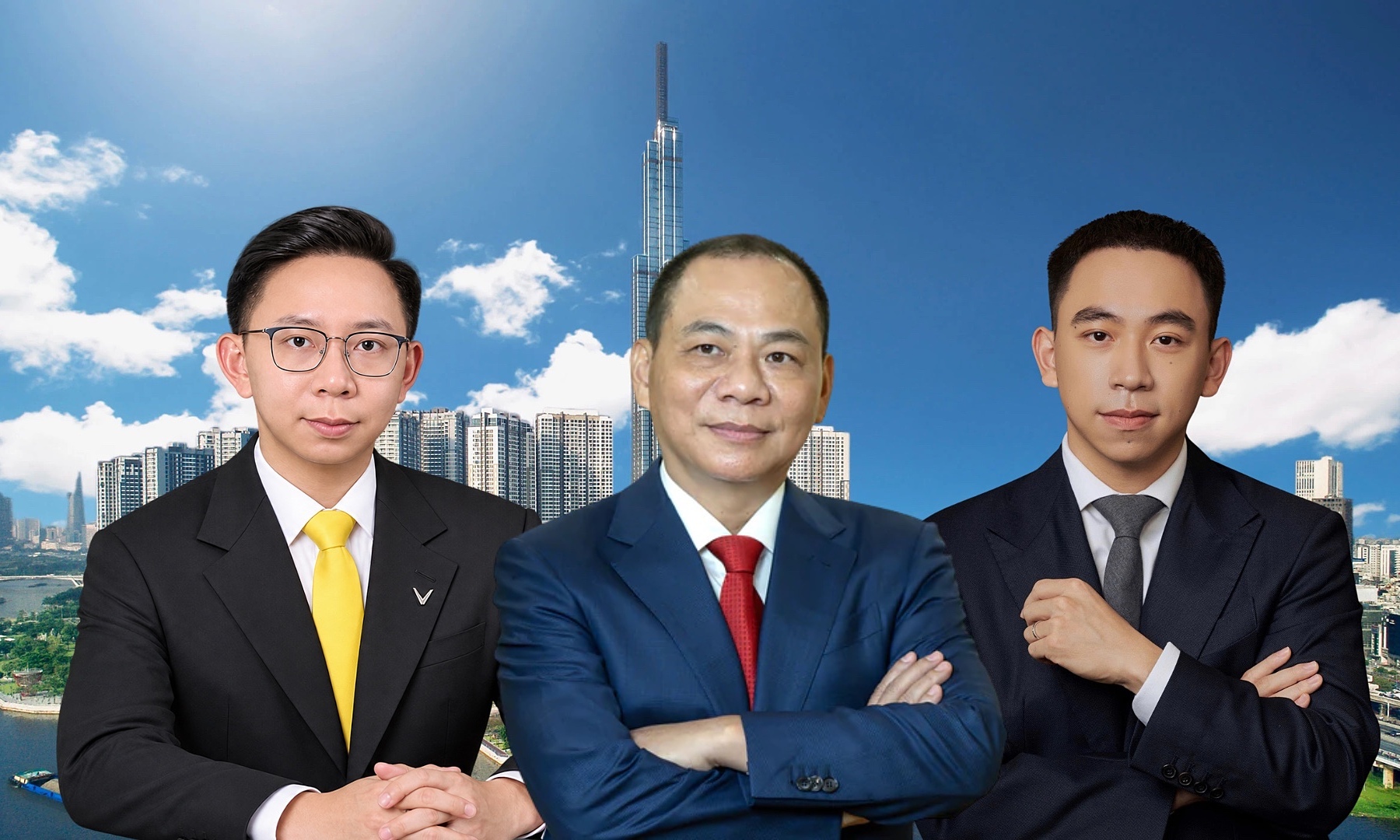 Pham Nhat Vuong's two sons named CEOs of VinFast and Green SM