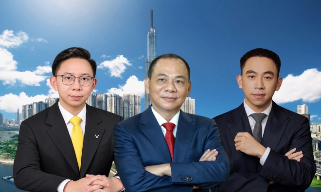 Pham Nhat Vuong's two sons named CEOs of VinFast and Green SM