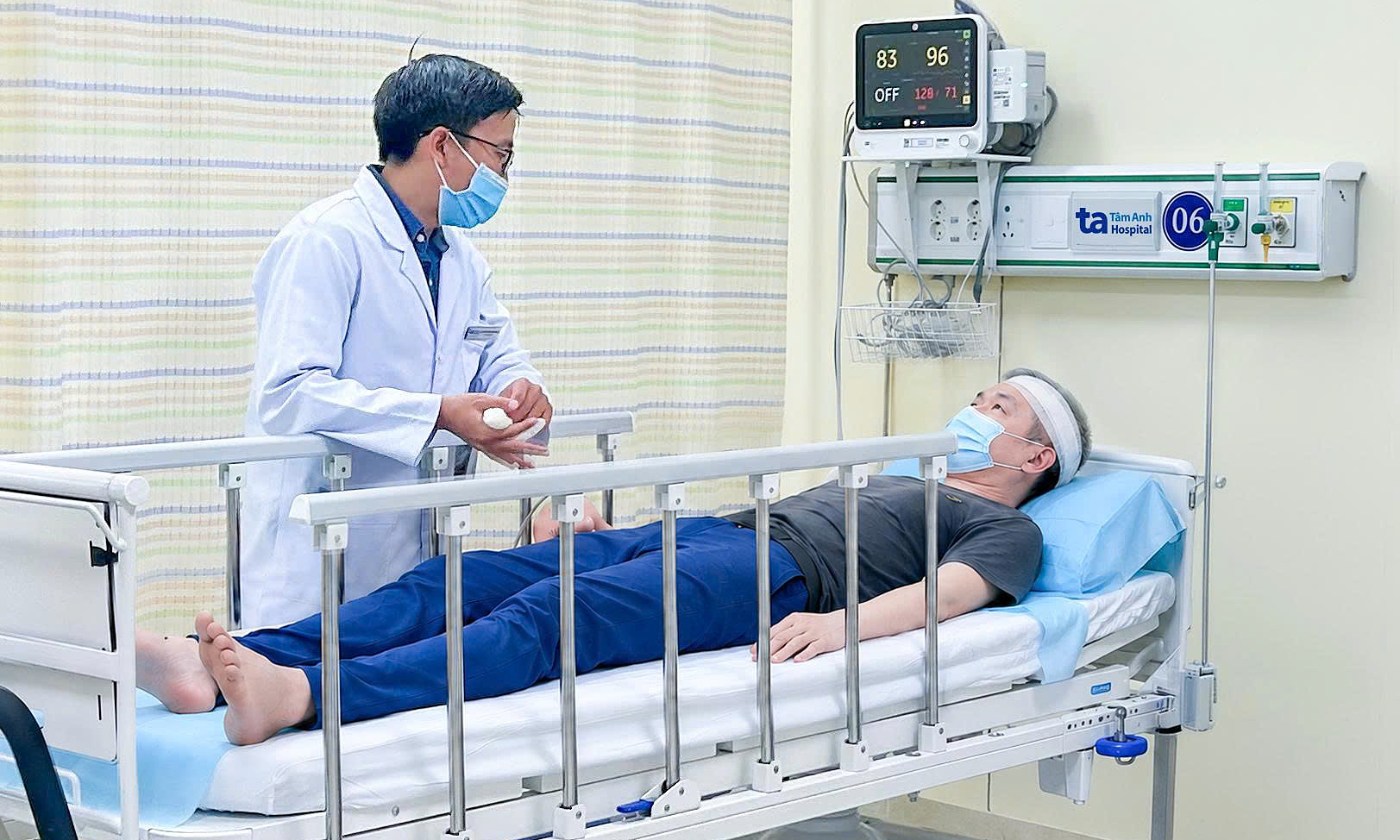 Sudden dizziness due to cerebral ischemia