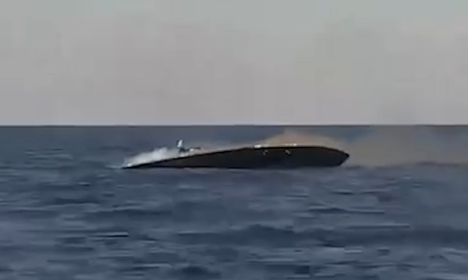 Russia-Ukraine unmanned surface vessels clash for the first time in conflict