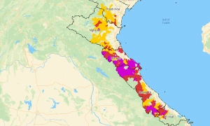 Heavy rain shifts to Northern and North Central Vietnam