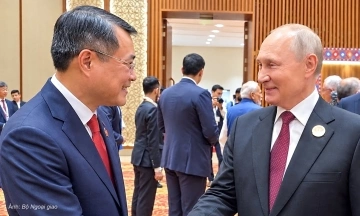 Prime Minister Le Minh Hung meets Russian President, UN Secretary-General at BRICS Summit