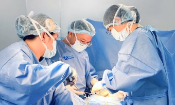 Ovarian cancer 'hidden' within a teratoma