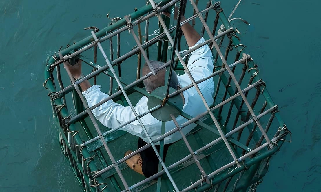 Italy's festival of caging and river-dunking people