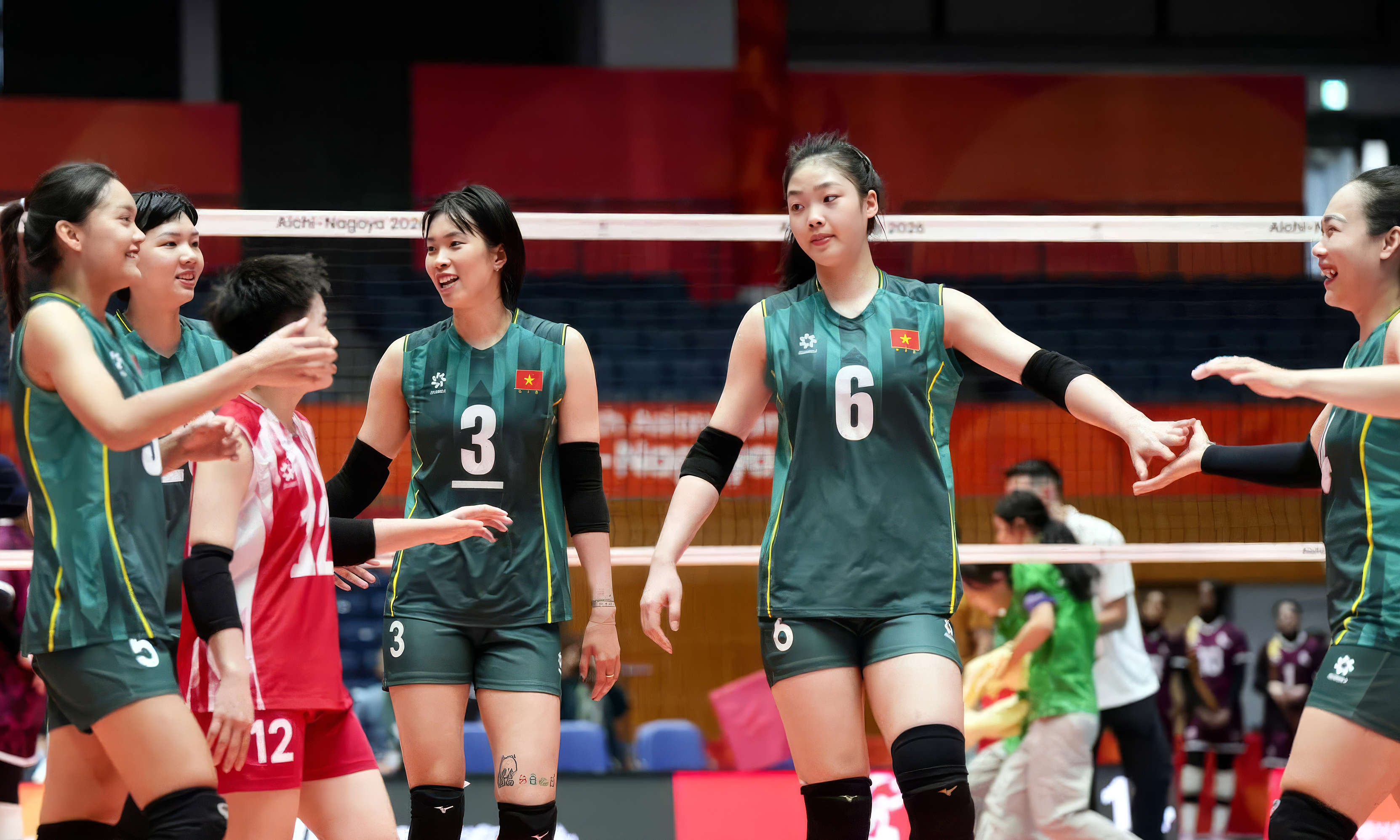 Vietnam women's volleyball secures easy victory at ASIAD 2026