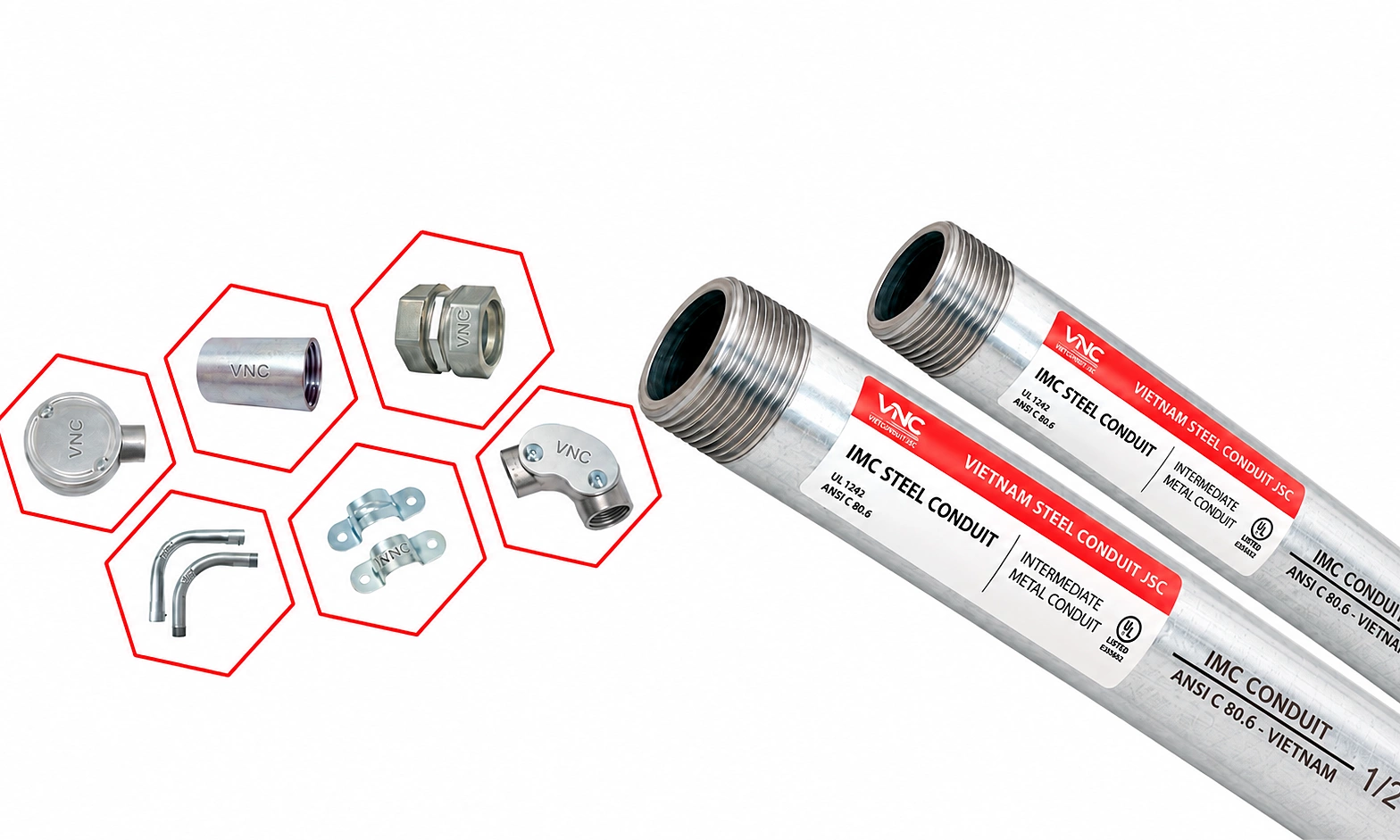 Factors enabling Vietconduit's IMC electrical conduit to achieve UL 1242 standard