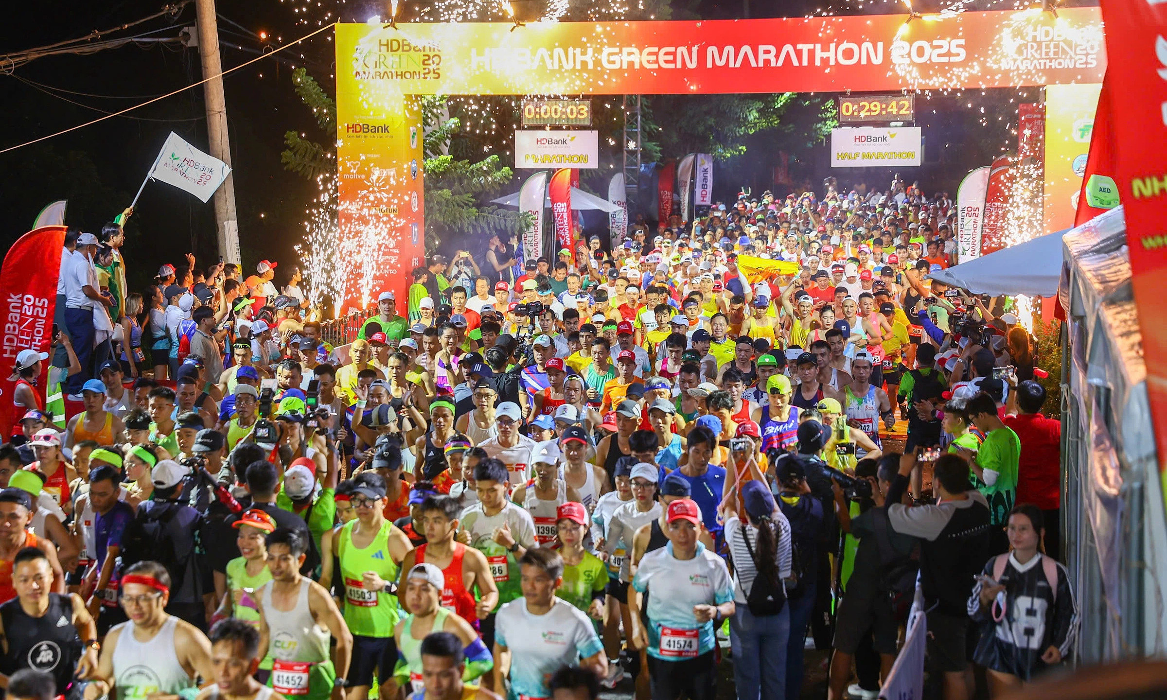 Highlights of the HDBank Green Marathon 2026 season