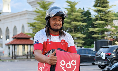 From CEO to food delivery driver