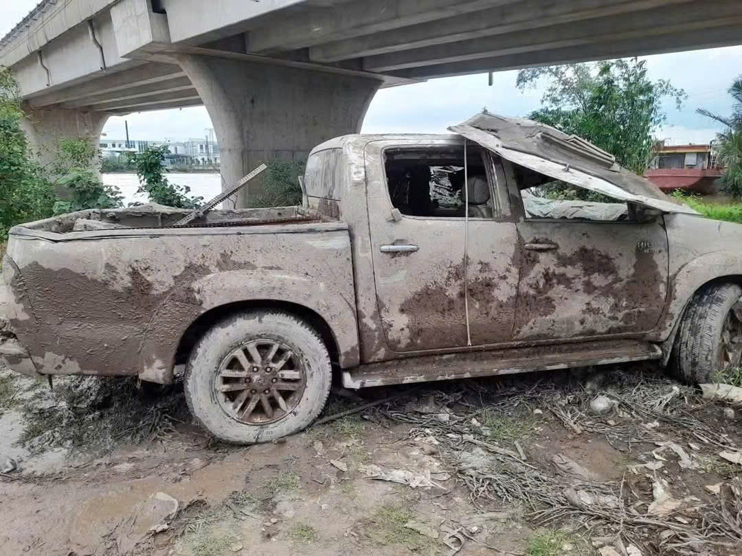Pickup truck and human remains found in canal
