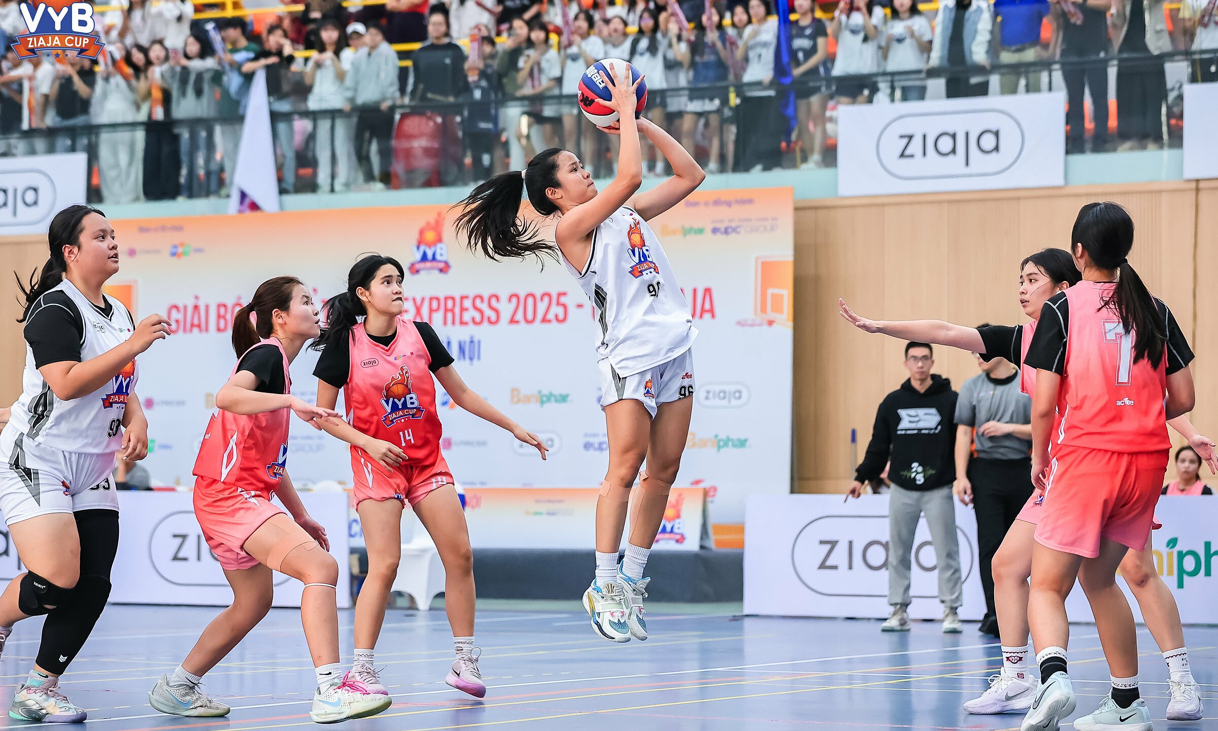 VnExpress Youth Basketball - Ziaja Cup Announces 36 Hanoi Teams