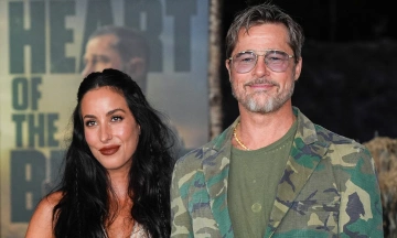 Brad Pitt and his younger partner make red carpet appearance