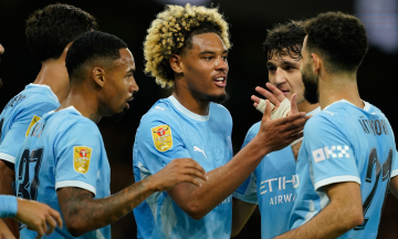 17-year-old star scores brace on man city debut