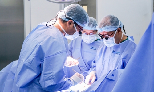 Boy with bilateral undescended testes