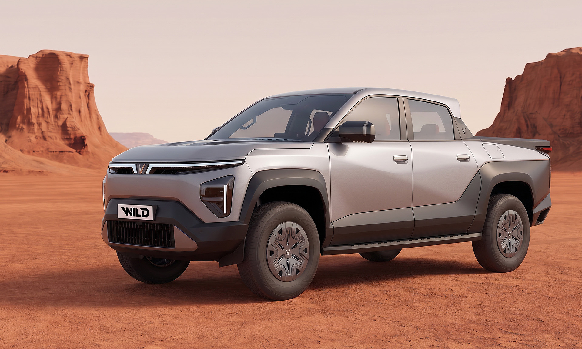 VinFast's first pickup truck priced from 860 million dong