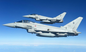 Italian fighter jet worth over 120 million USD hit by Houthi
