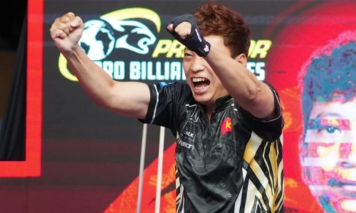 Hoang 'Sao' to compete for 2 billion VND prize at world billiards championship