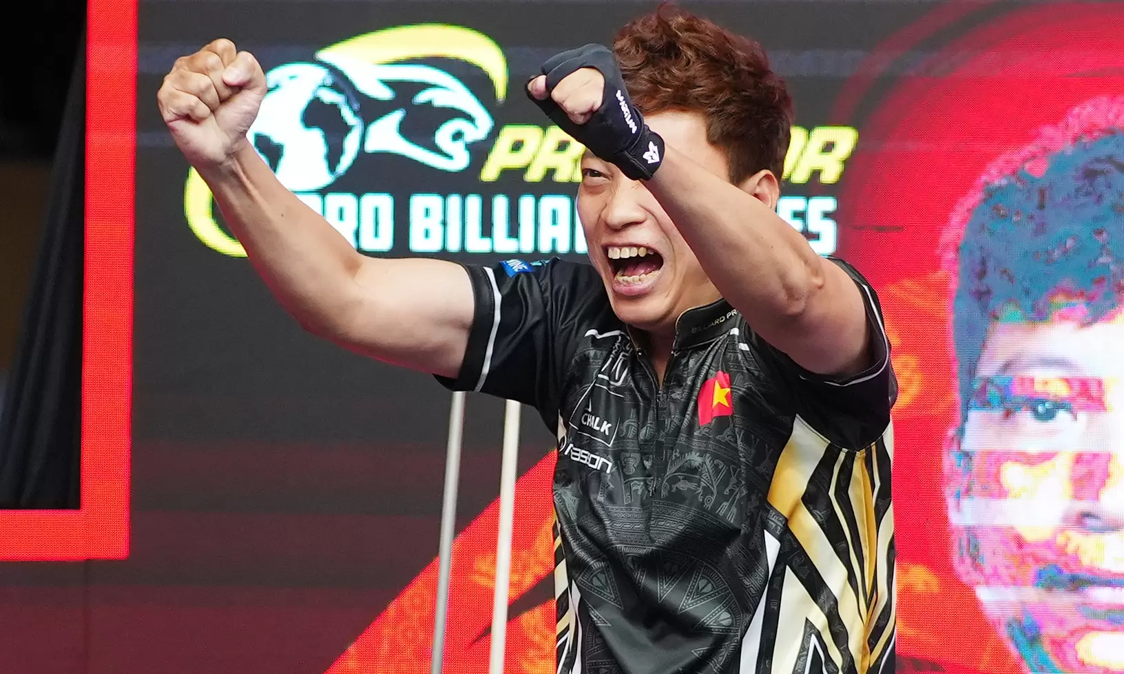 Hoang 'Sao' to compete for 2 billion VND prize at world billiards championship