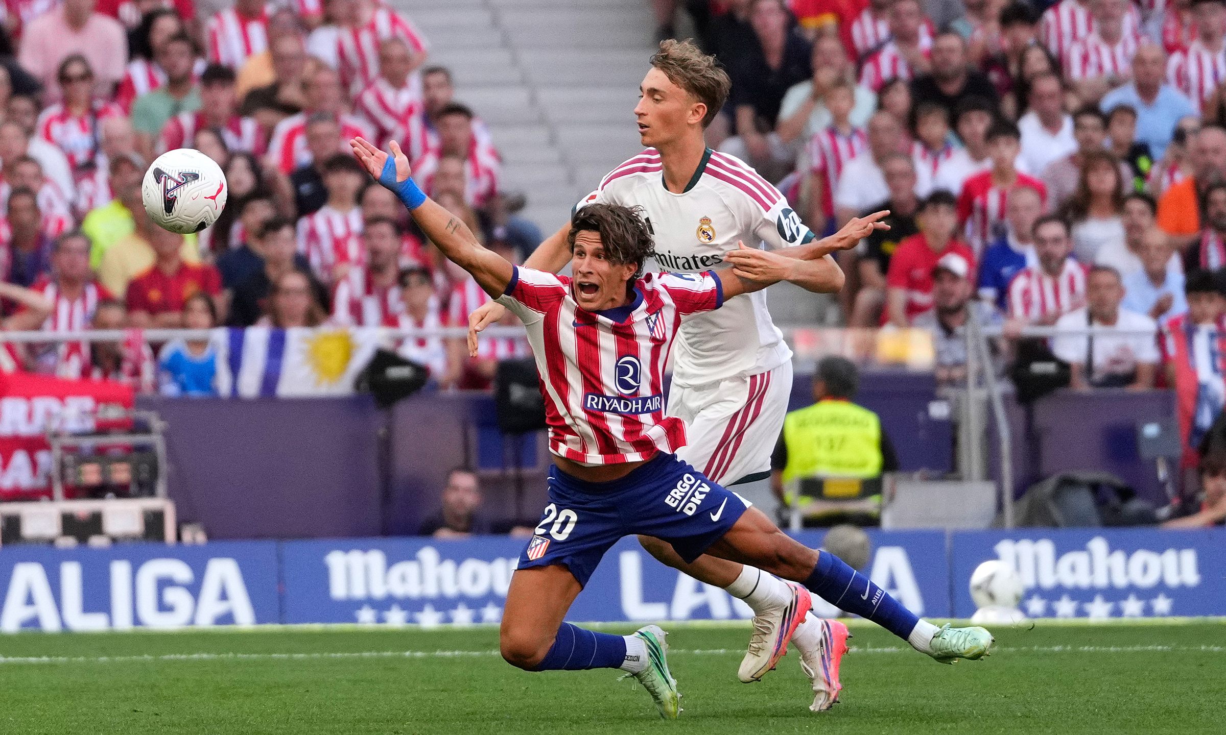 Real falls to Atletico while shorthanded