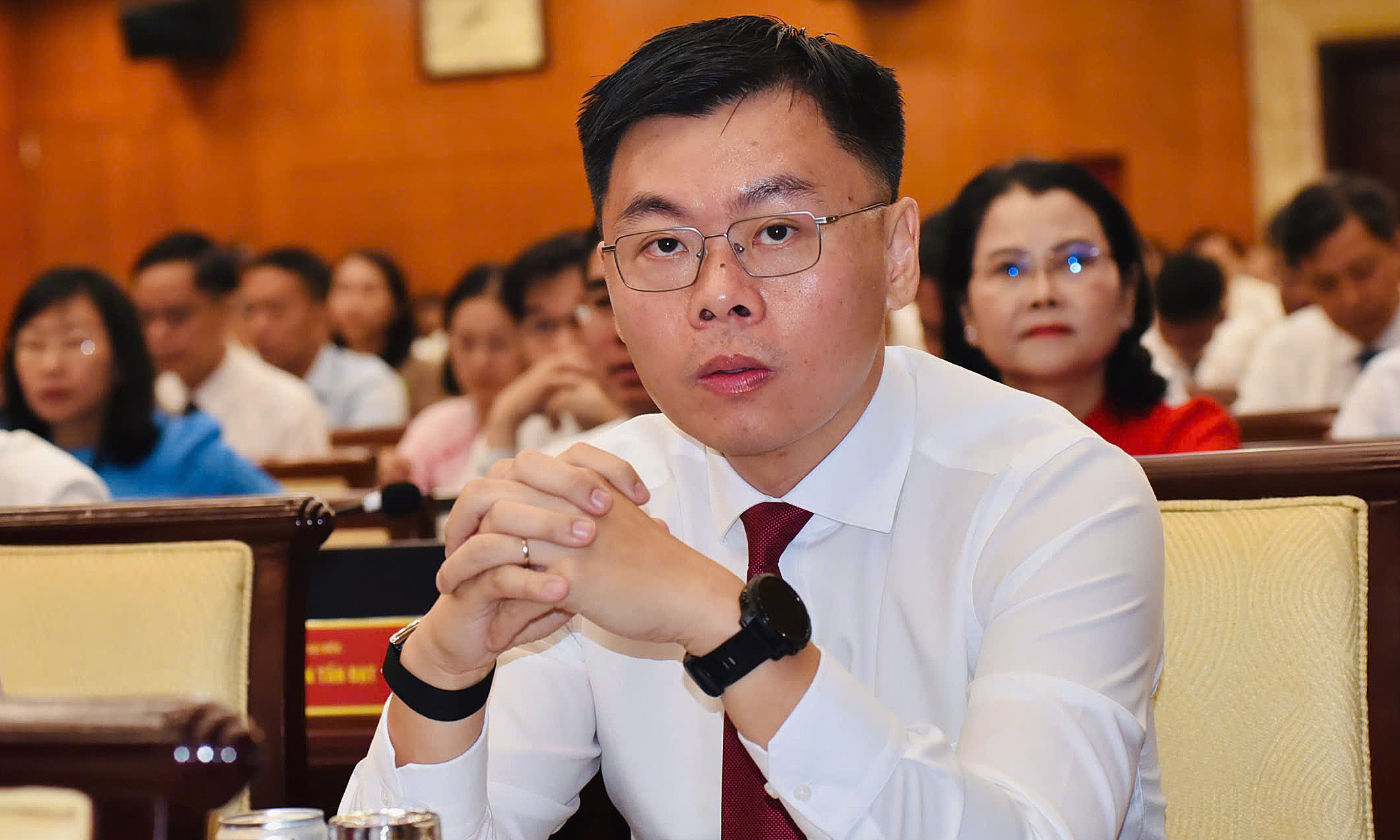 Truong Minh Huy Vu introduced as candidate for vice chairman of Ho Chi Minh City People's Committee