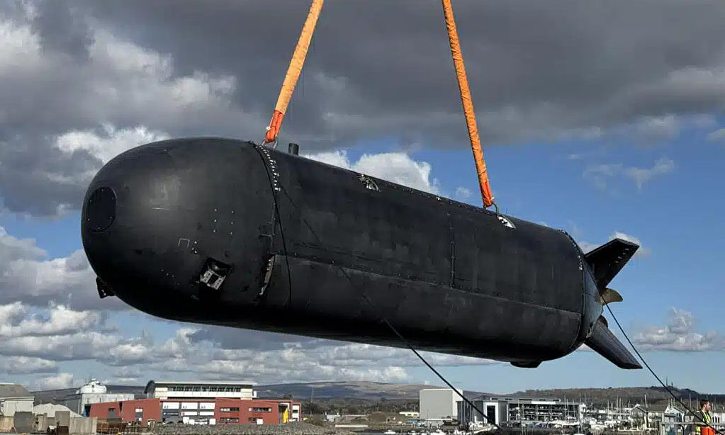 UK uncrewed submarine fires heavy torpedo for the first time