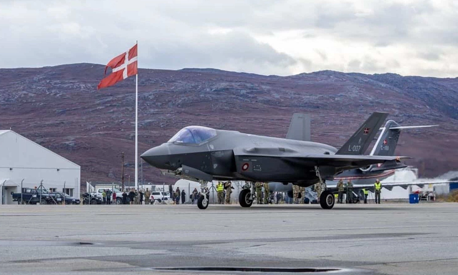Denmark deploys F-35s to Greenland for the first time