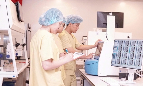 Sweet success for a man with azoospermia after 10 years of childlessness