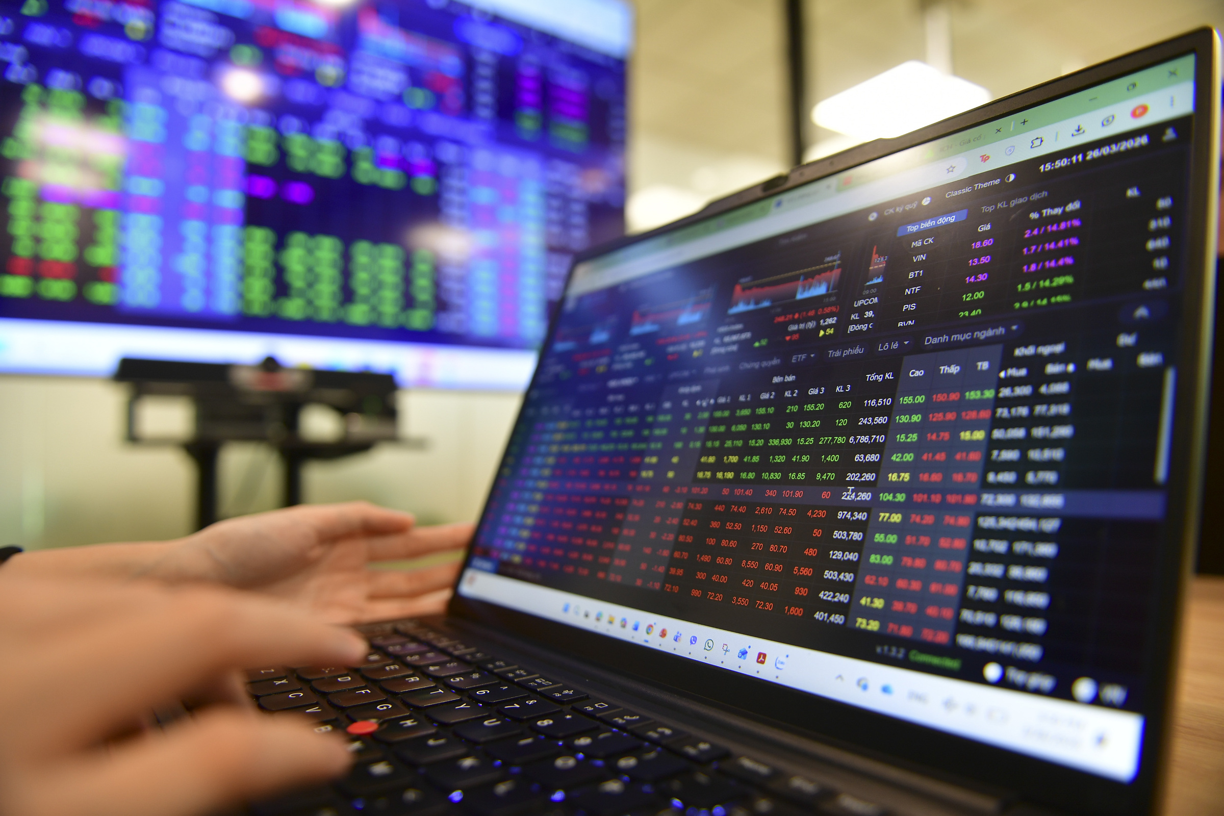 Stock market capital dips sharply after upgrade day