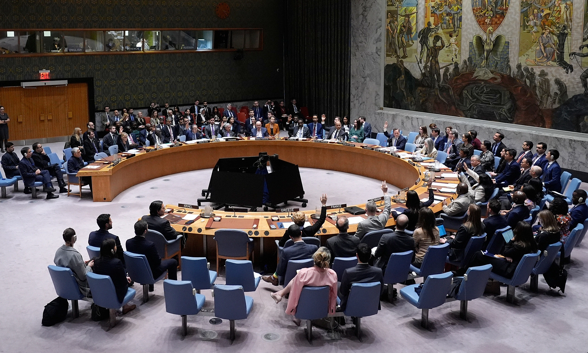 UK backs limits on UN Security Council veto power