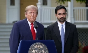 Trump praises New York Mayor