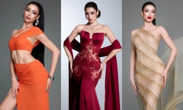 Emoura Pham's fashion sense shines at Miss Grand