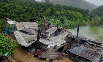 Mother and two children die in coffee farm house fire