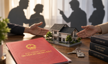 Does a wife have to share the house with her husband's siblings after his death?